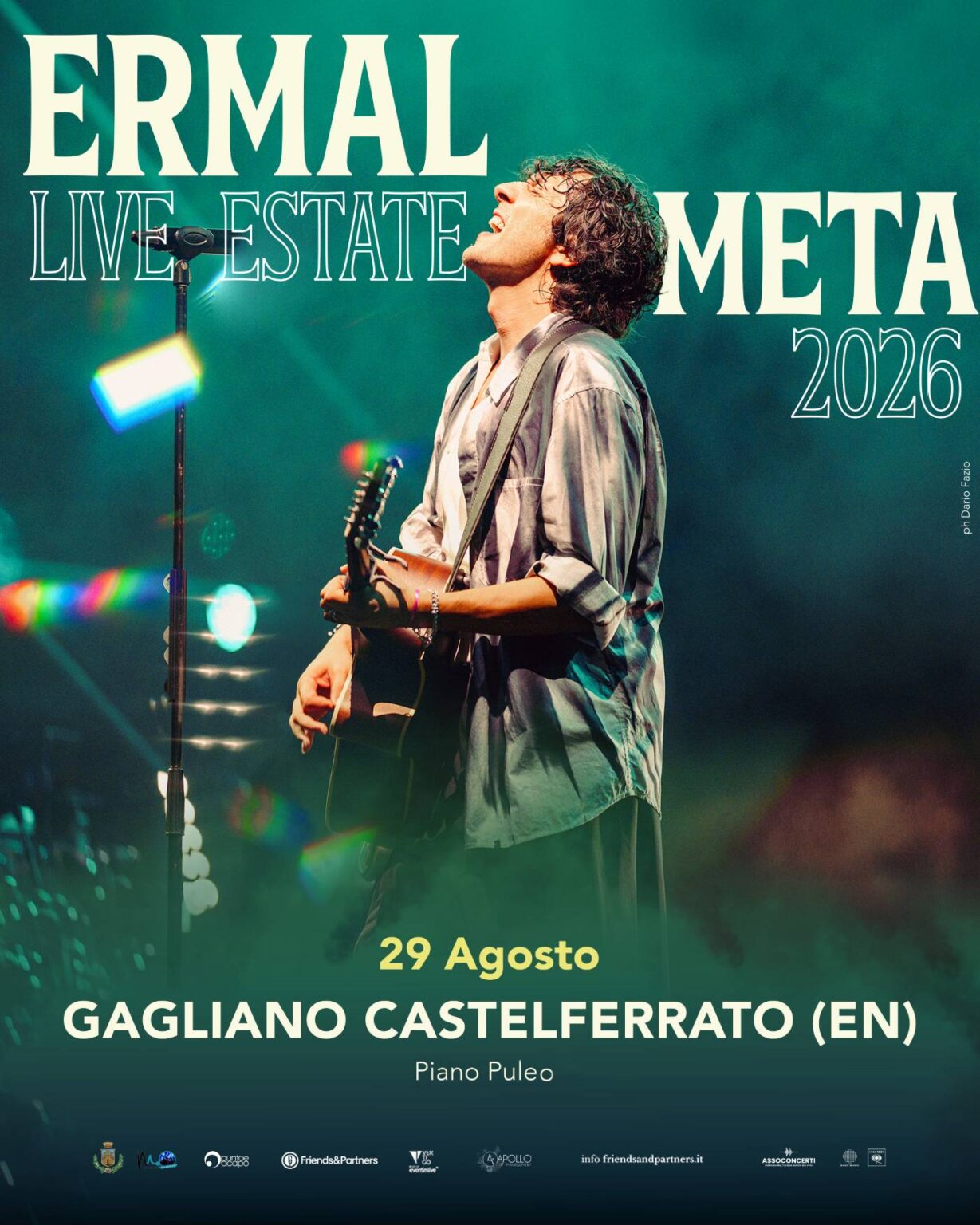 Ermal Roka Ermal Meta aggiunge una tappa live in Sicilia: sabato 29 agosto a ...